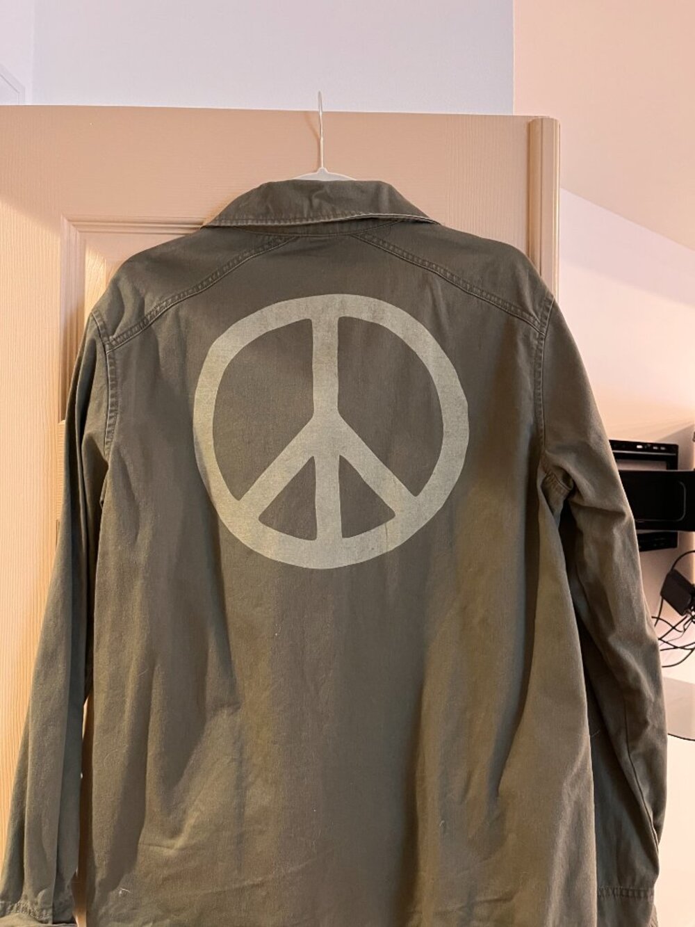 Junk Food Beatles Military Peace Jacket XL